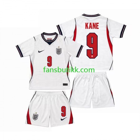 Fotballdrakt England Harry Kane 9 Barn Hjemmetrøye World Cup 2026 Kortermet